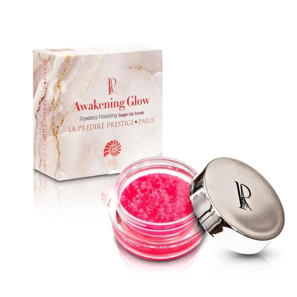 La Predire Awakening Glow Flawless Finishing Sugar Lip Scrub NIB